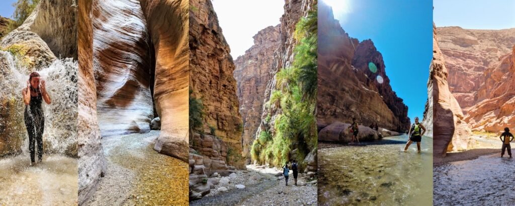 Living-in-Jordan-as-Expat-Hiking-Dead-Sea-Wadis-1024x410 6 مغامرات سياحية عليك خوضها في الأردن