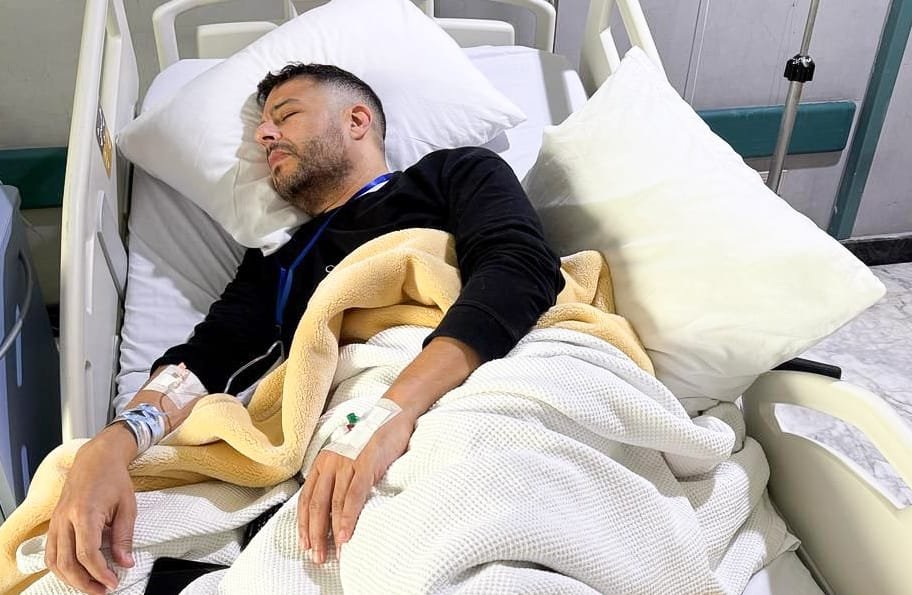 محمد حماقي يتعرض لأزمة صحية