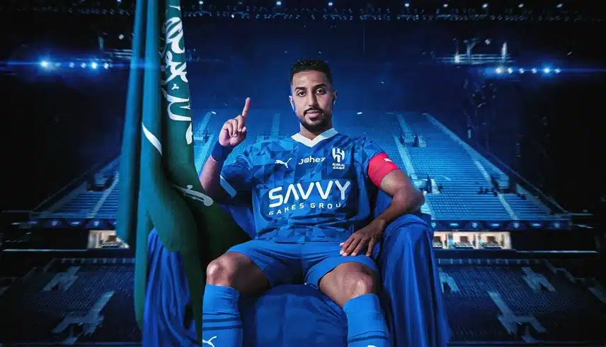 سالم الدوسري يحصد جائزة أفضل لاعب سعودي في دوري روشن