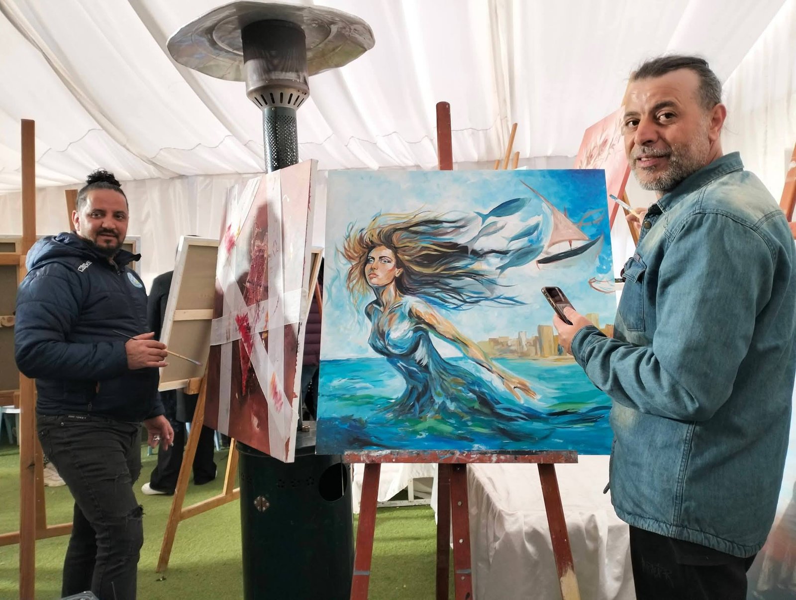 ألوان العالم تتوهّج في المنستير و ختام مبهر للدورة الخامسة من سمبوزيوم مارينا الدولي للفن التشكيلي