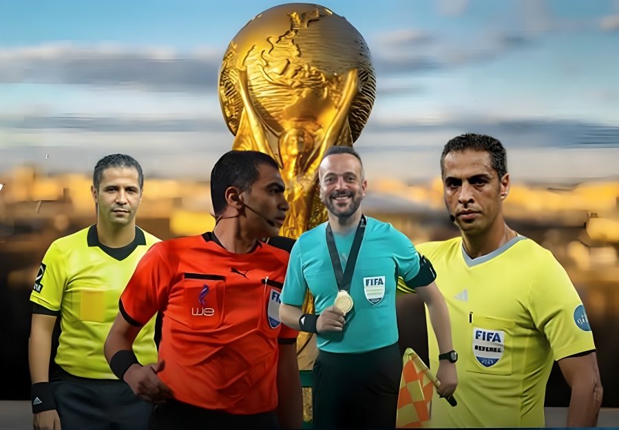 سابقة عربية في مونديال 2026 طاقم تحكيم مصري يظهر لأول مرة في تاريخ كأس العالم