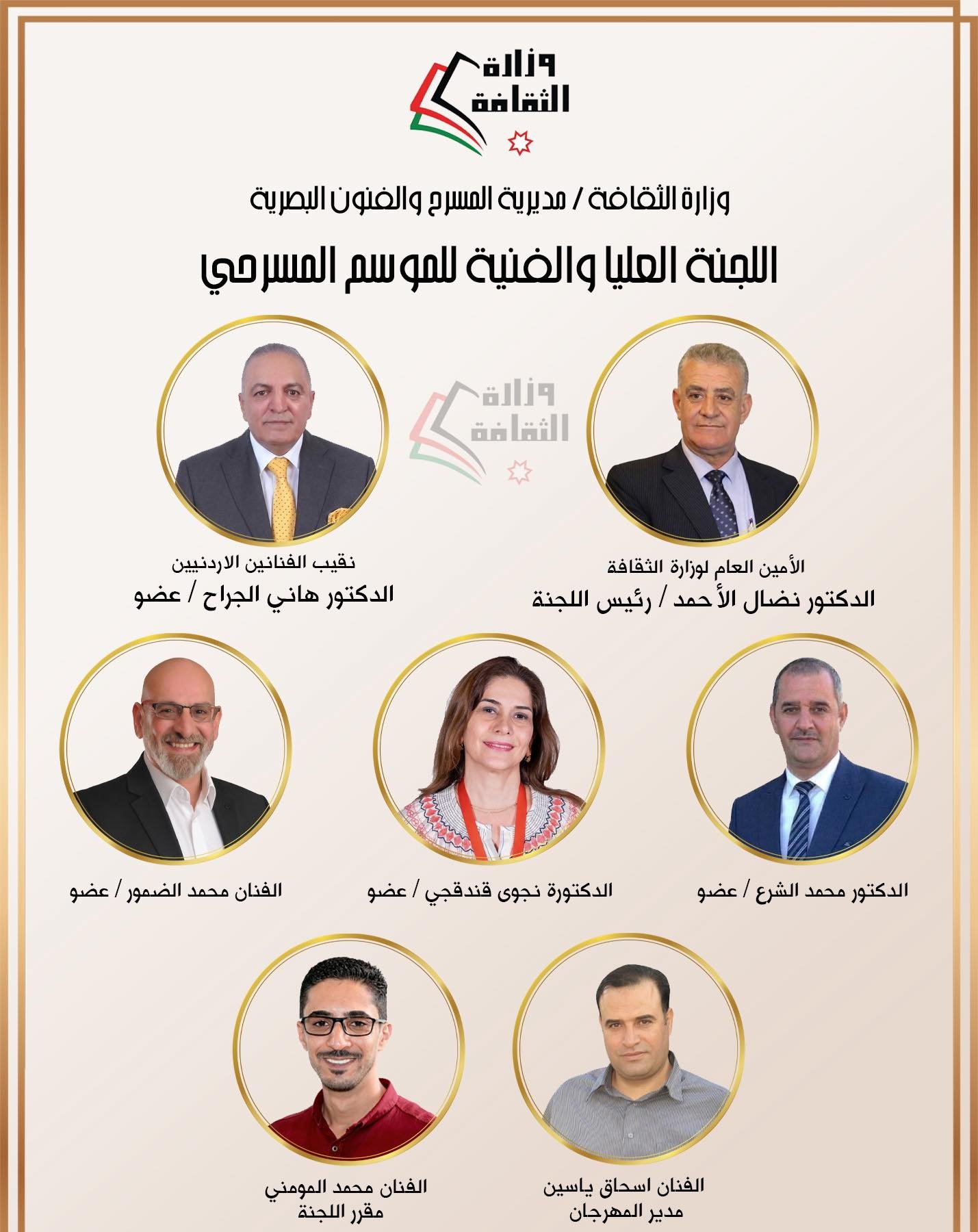 حراك مسرحي جديد في الأردن… تشكيل لجنة عليا لموسم 2026 في توقيت مفصلي للفن الأردني